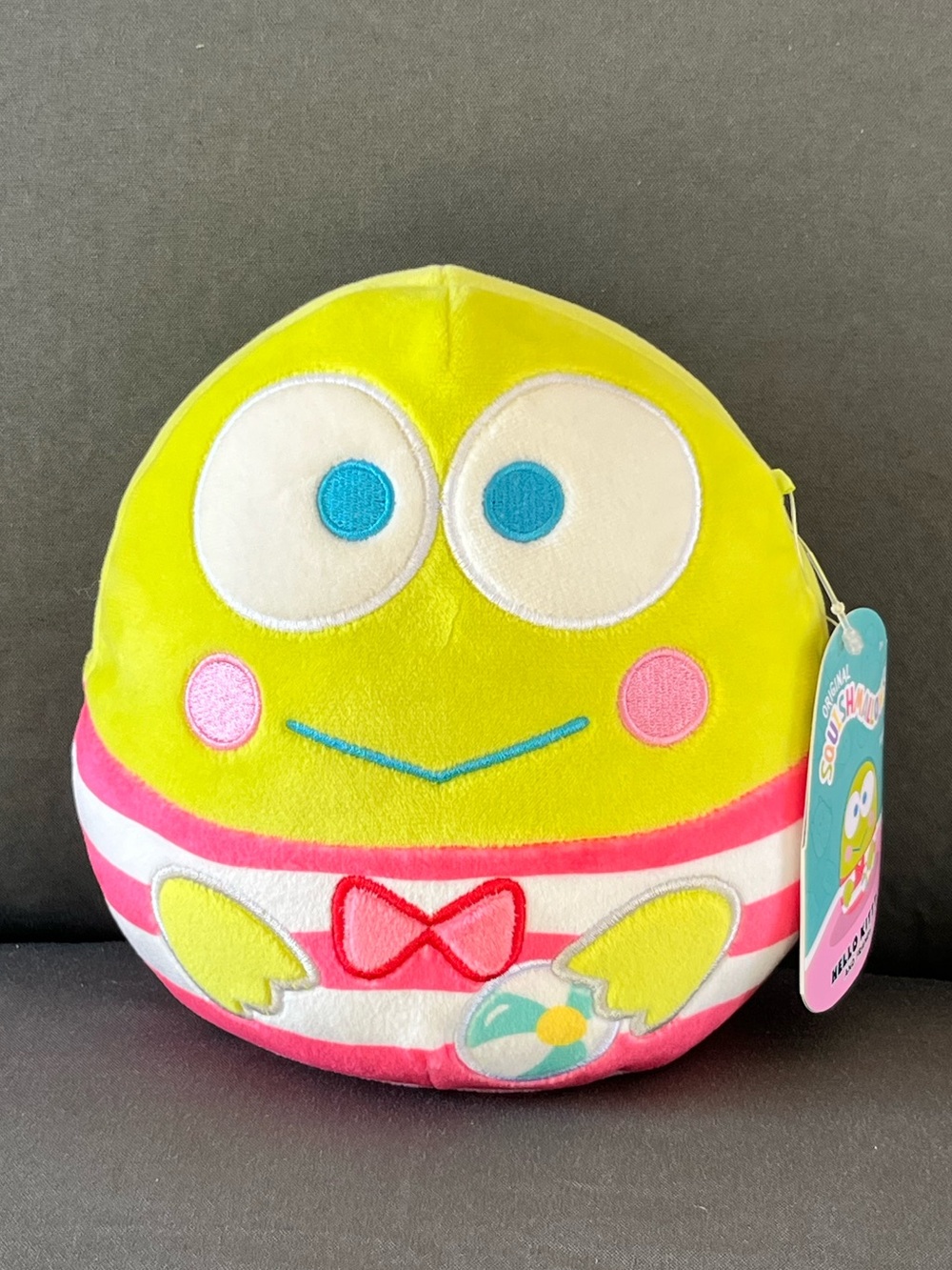 Squishmallows Keroppi 6” Hello Kitty Sanrio Plush NWT
